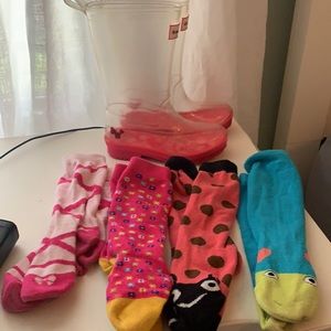 American Girl Wellies Rain boots & socks